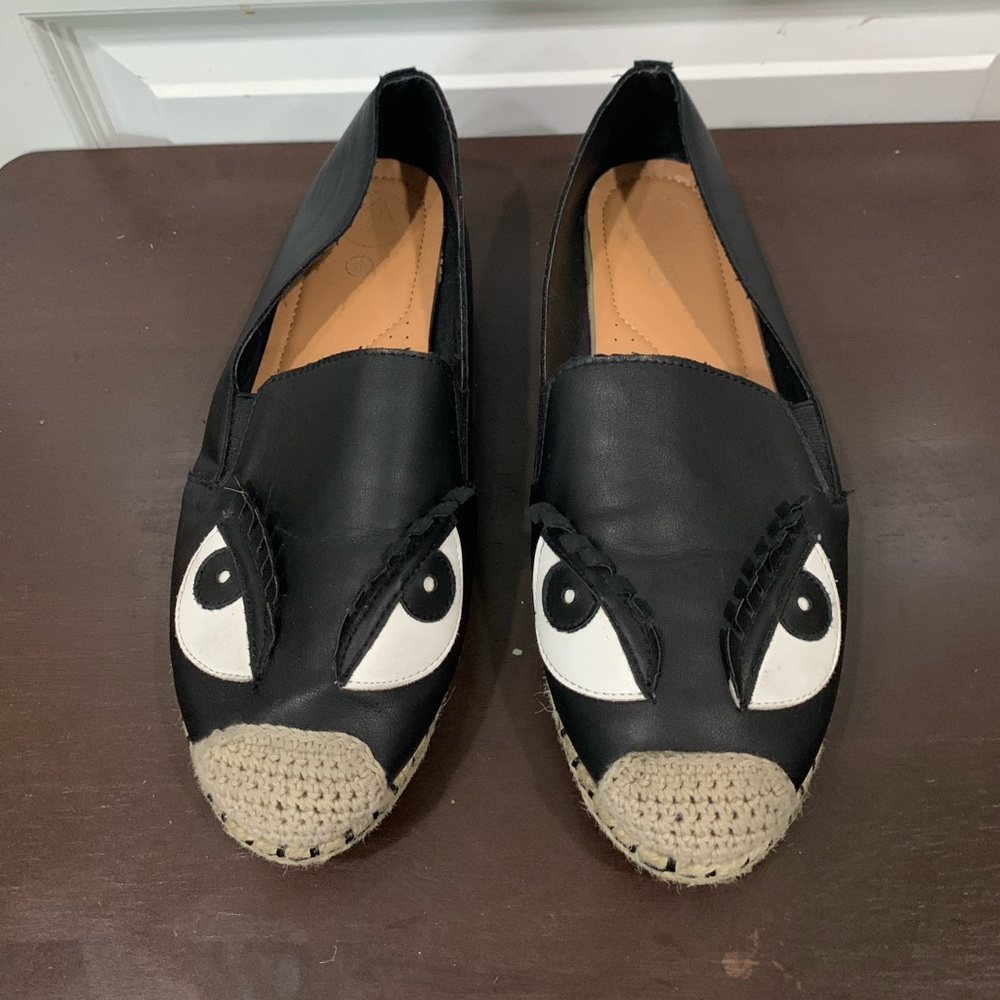 Womens Miss Me Black Eye Slip On sz 10
